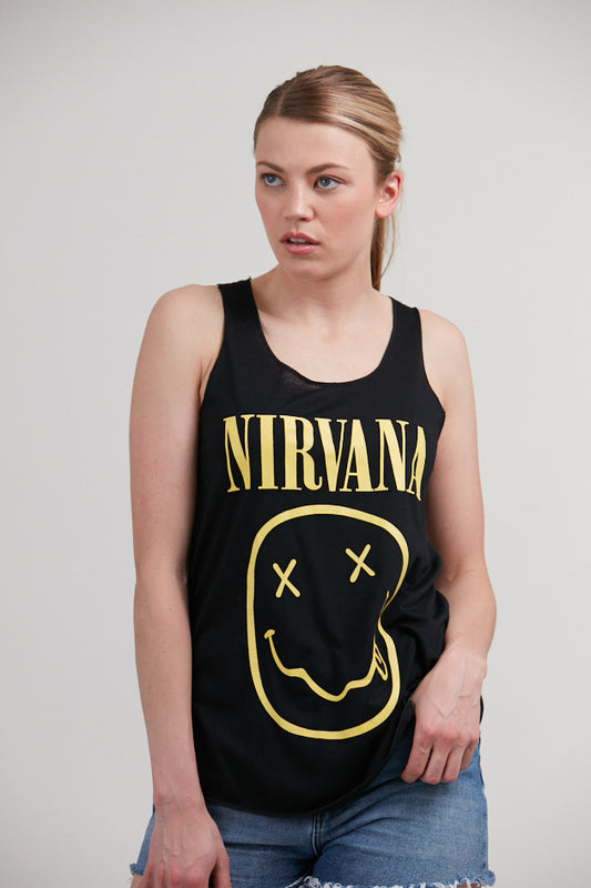 Nirvana Tank Top Black