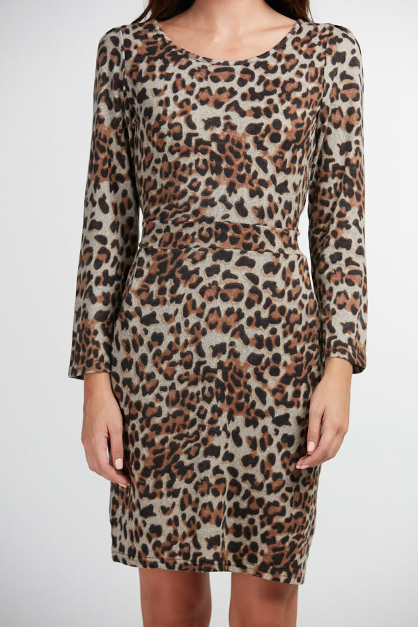 Leopard Print Winter Tunic