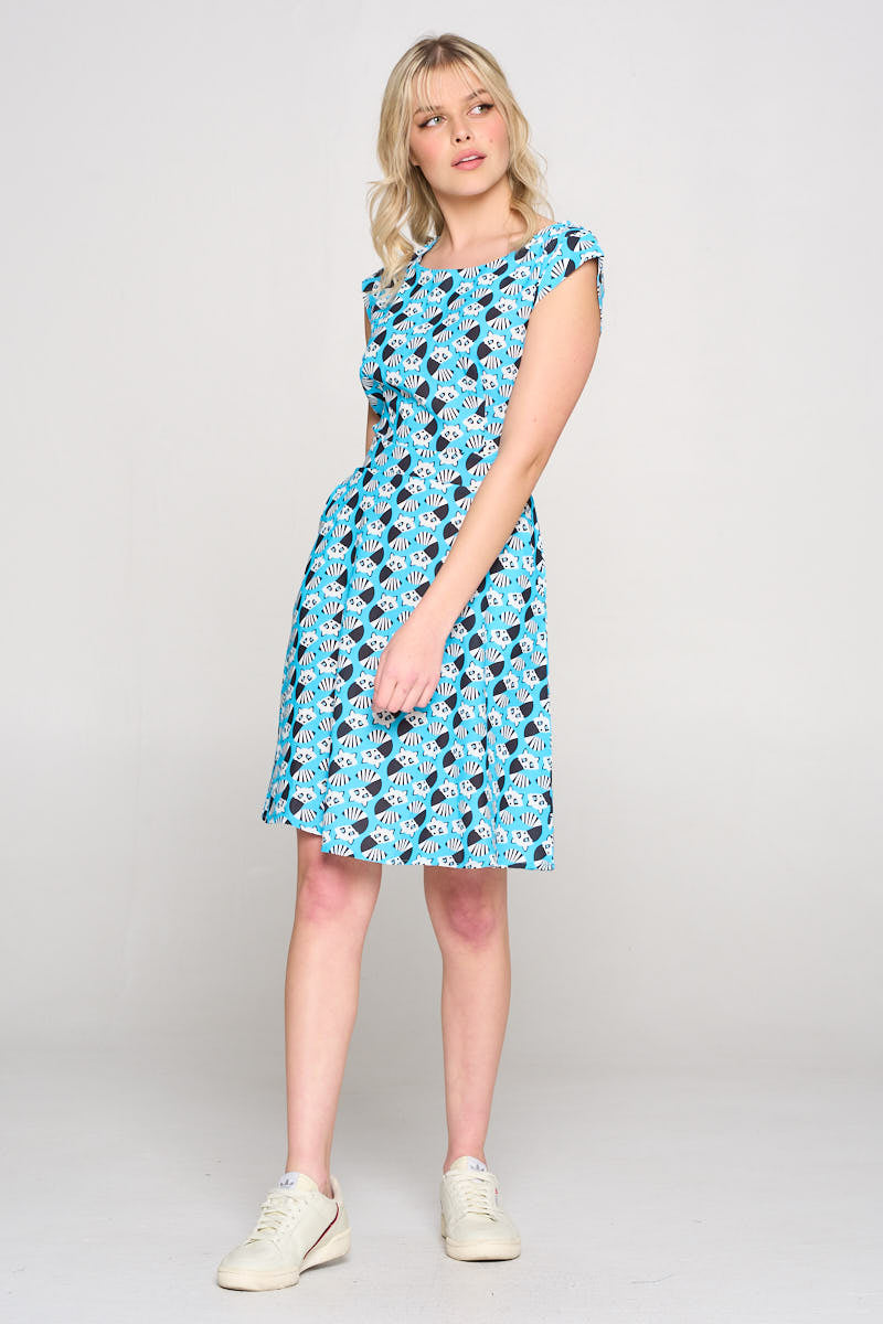 RACCOON PRINT DRESS – SM Wardrobe