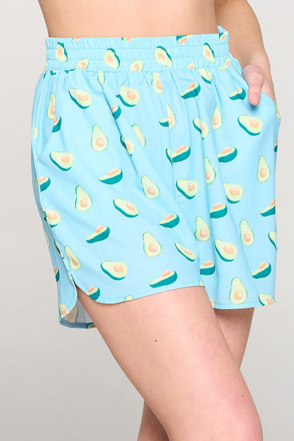 Avocado Shorts With Pockets